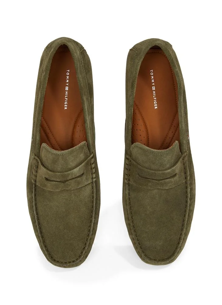 TOMMY HILFIGER CASUAL SUEDE DRIVER SHOES