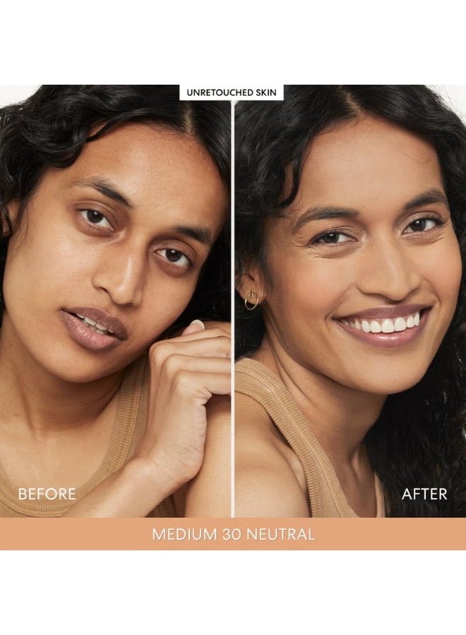 بير ماينرالز بودرة أساس بير مينيرالز باريبرو 24 ساعة بلون متوسط ​​30 محايد 8 جرام - Image 3