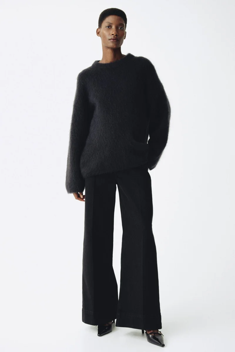 اتش اند ام جينز بخصر عريض من تشكيلة ماما