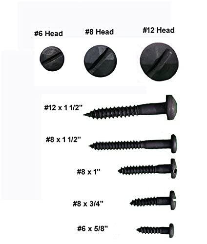 Wild West Hardware Rustic Pyramid Head Wood Screws 50 Pack of #12 X 1 1/2 inch - Image 4