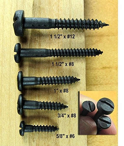 Wild West Hardware Rustic Pyramid Head Wood Screws 50 Pack of #12 X 1 1/2 inch - Image 3