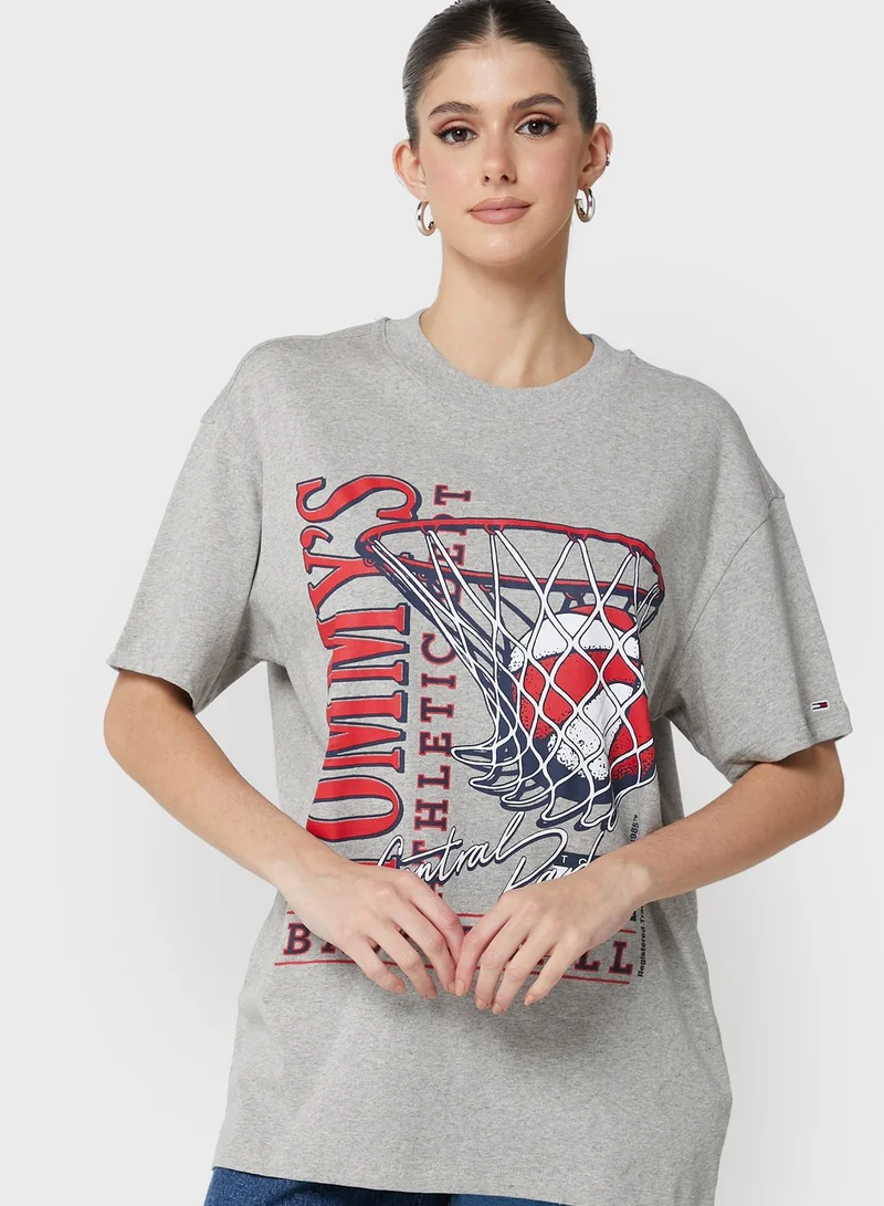 TOMMY JEANS Oversized Graphic T-Shirt