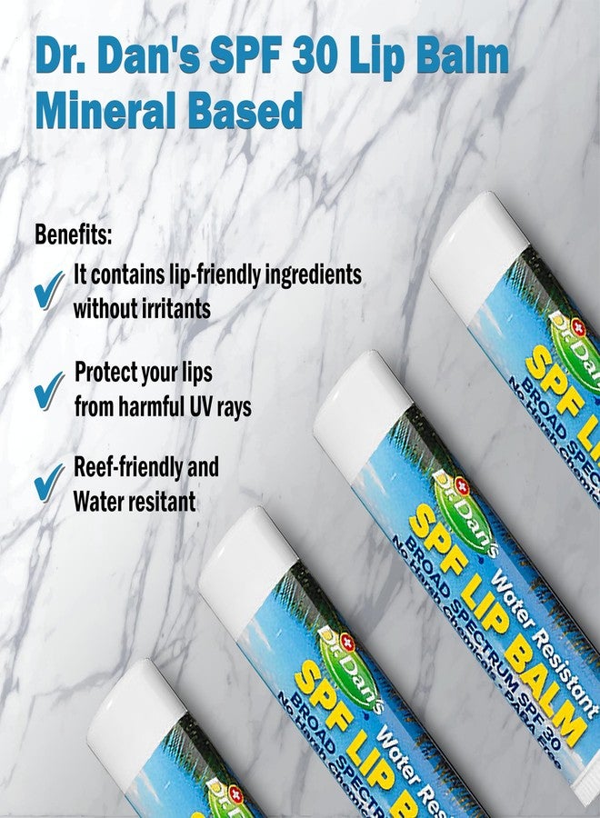 Dr. Dans Dr. Dan's Mineral Based SPF 30 Lip Balm -1 Pack - Image 3
