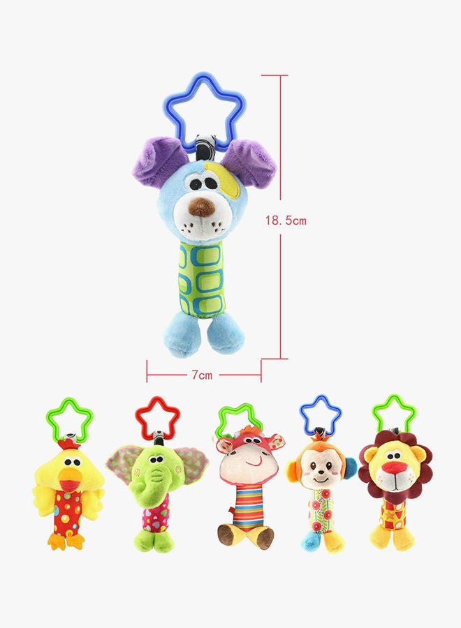 NIBEMINENT 6-Piece Stroller Rattle Crib Toy Set 6pcs - Image 2