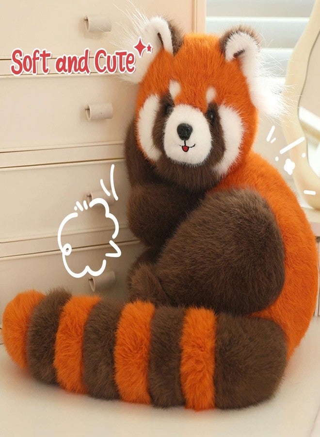 Ditucu Weighted Red Panda Stuffed Animals 0.8 lbs 11.8 inch Cute Plush Toys Soft Plushies Gifts for Kids - Image 3