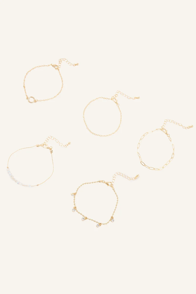 Defacto  5 Piece Bracelet for Women | Best Price UAE