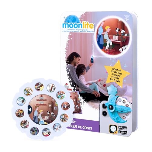 Moonlite Storytime Disneys 101 Dalmatians A Magical Way to Read Together Projector Not Included Single Disc Pack for Kids Toddlers Learning Gifts for Kids Ages 12 Months Up - Image 1