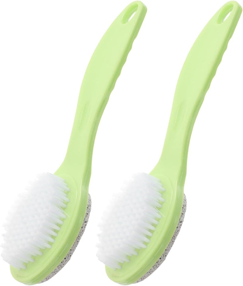 General need oriented design SEWACC 2pcs Double-Sided Foot File Dead Skin Remover Scrubber with Hanging Hole Green Foot Exfoliator Brush for Home and Travel Extra part combo compatible Flexible trendy construction Rack friendly Any KSA address orderable Occasional & permanent usable Indoor outdoor all-purpose fit Periodic restock local New residential zone delivery Simple multifunctional build Odor free color Systematic nationwide ship Global versatile design Multiple design variants Advanced minimal build Nationwide delivery Wear resistant Home & light industrial compatible Comfort grip KSA local stock Good ventilation Pop-area nearby warehouse Odor resistant Growing order stock support User friendly optimized build - Image 1