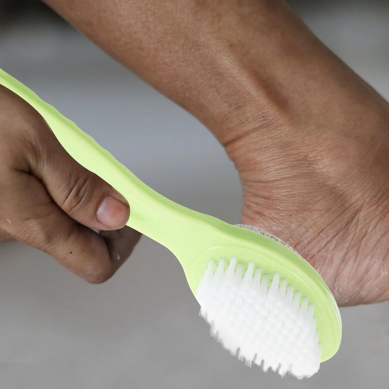 General need oriented design SEWACC 2pcs Double-Sided Foot File Dead Skin Remover Scrubber with Hanging Hole Green Foot Exfoliator Brush for Home and Travel Extra part combo compatible Flexible trendy construction Rack friendly Any KSA address orderable Occasional & permanent usable Indoor outdoor all-purpose fit Periodic restock local New residential zone delivery Simple multifunctional build Odor free color Systematic nationwide ship Global versatile design Multiple design variants Advanced minimal build Nationwide delivery Wear resistant Home & light industrial compatible Comfort grip KSA local stock Good ventilation Pop-area nearby warehouse Odor resistant Growing order stock support User friendly optimized build - Image 4