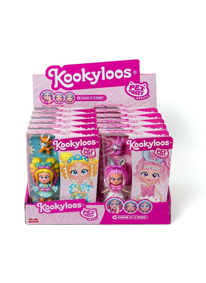 magic box KOOKYLOOS PETS PARTY - Dolls Asst.8 - Display  2x12 (V.0)  - Image 1