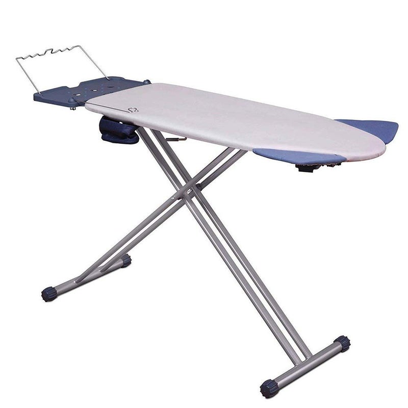 Mabel Home Mabel Home Ironing Board with ExtraWide Surface 8 Features Retractable Shoulder Wings Adjustable Height 100 Cotton Cover  - Image 1
