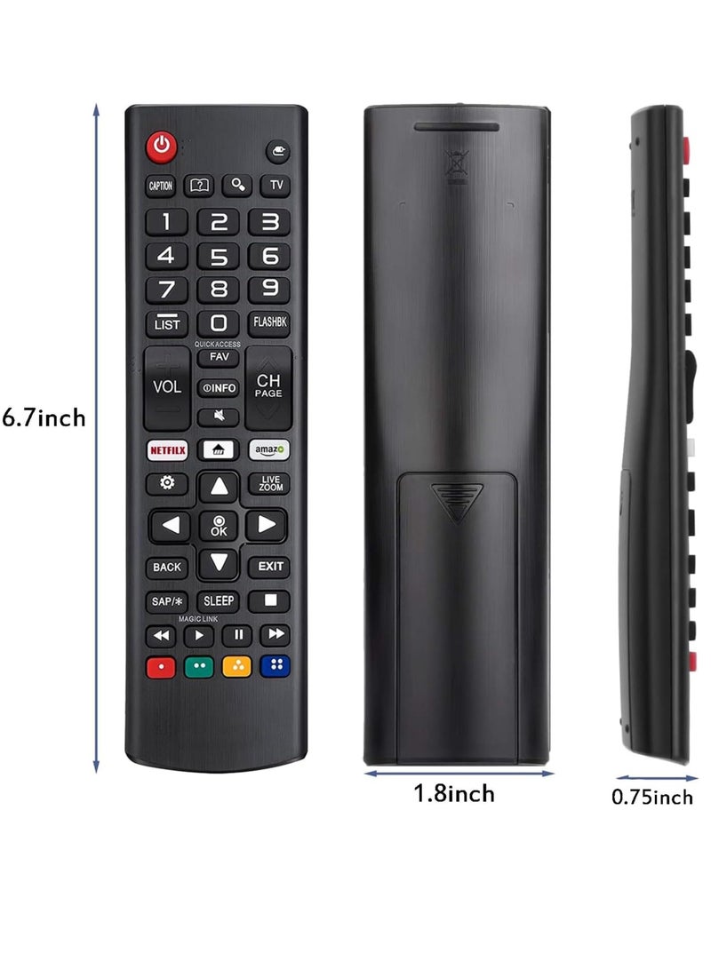 ELTRAZONE Universal Replacement Remote Control Fit for LG Smart TV All Models LCD LED 3D HDTV AKB75095307 AKB74915305 AKB75375604 with battery - Image 4