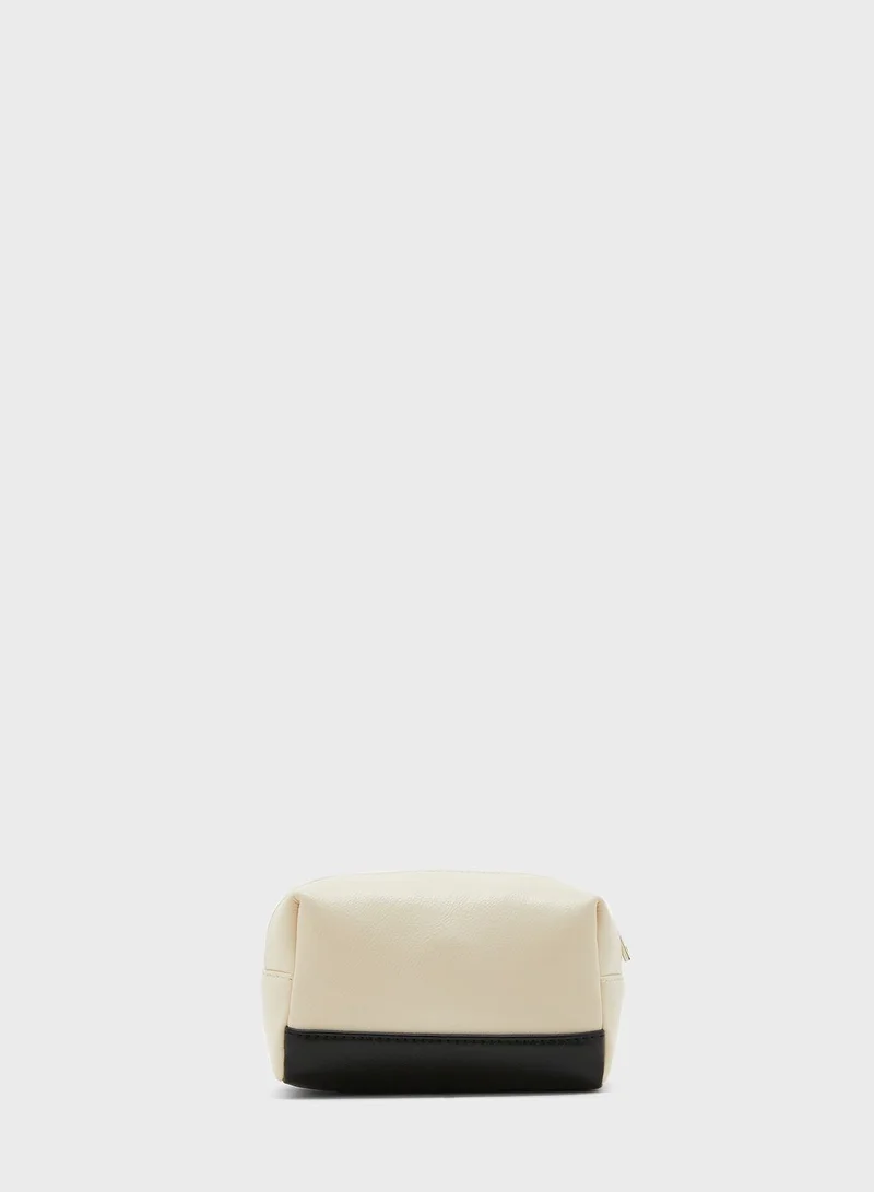 Love Moschino Zip Closure Purse