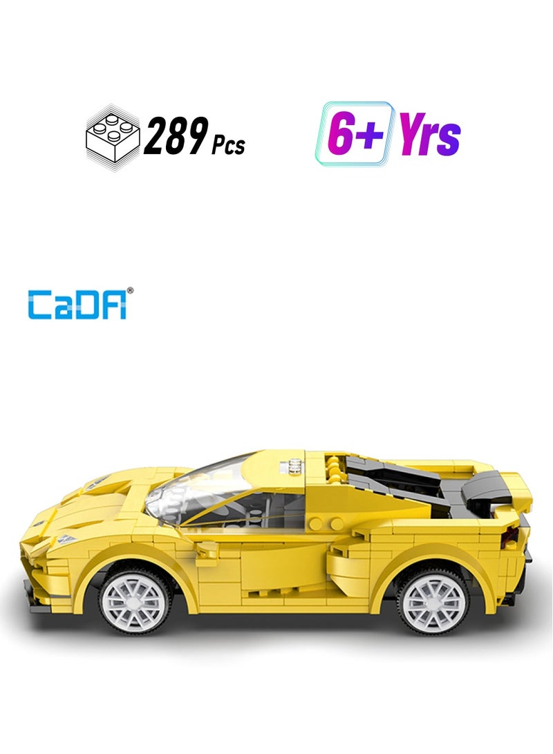 CaDA Remote Control Car Toy Building Blocks Race Car(Dual Control) C51074W - Image 2