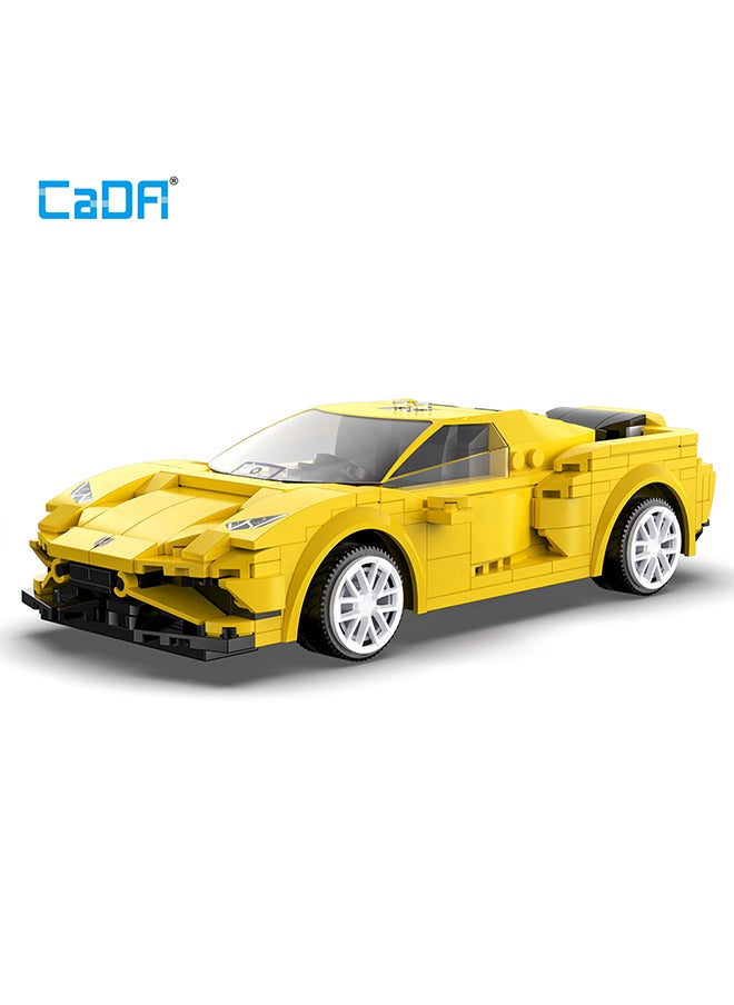 CaDA CaDA Remote Control Car Toy Building Blocks Race Car(Dual Control) C51074W  - Image 3