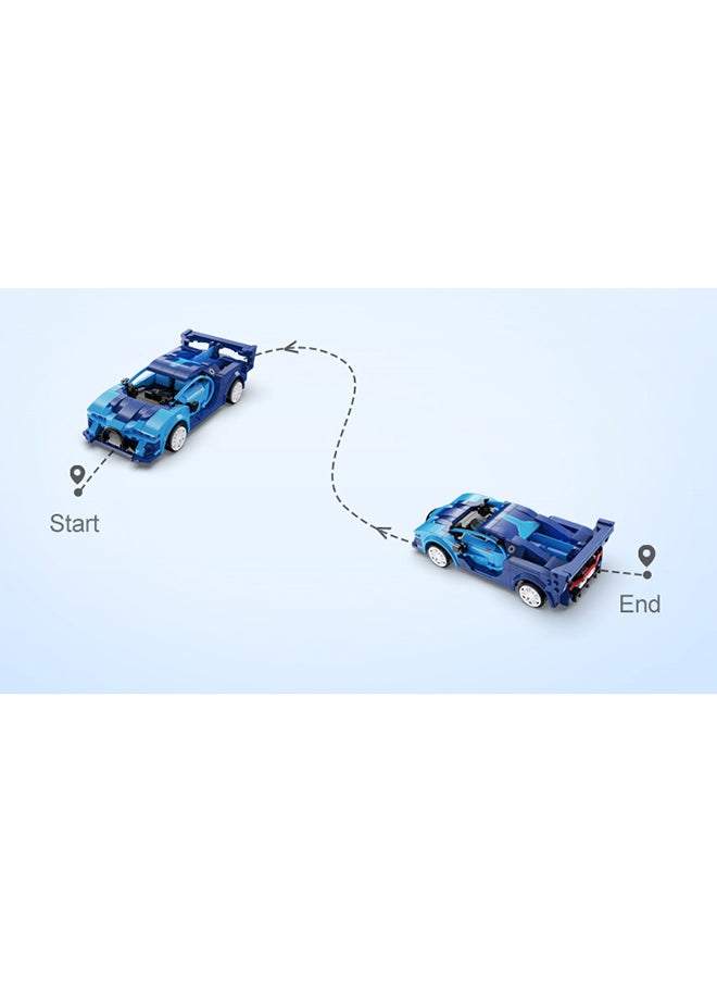 CaDA CaDA Remote Control Car Toy Building Blocks Race Car(Dual Control) C51074W  - Image 5