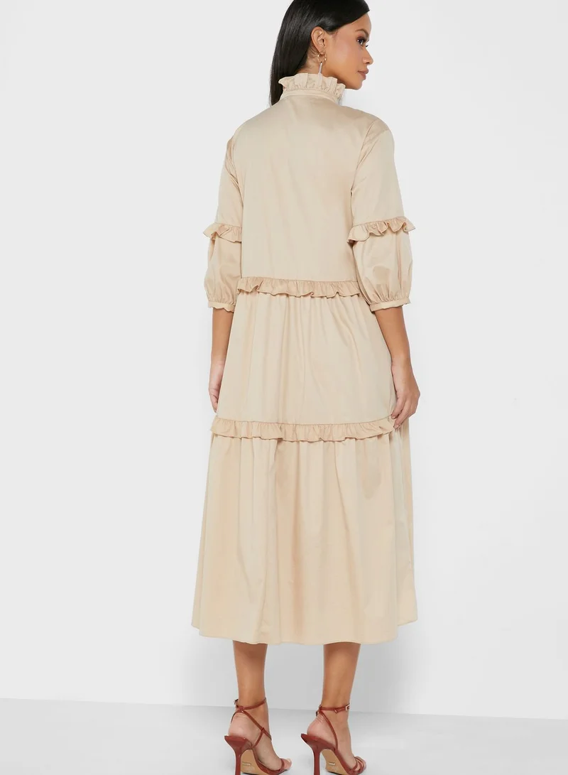 GLAMOROUS Puff Sleeve Dress