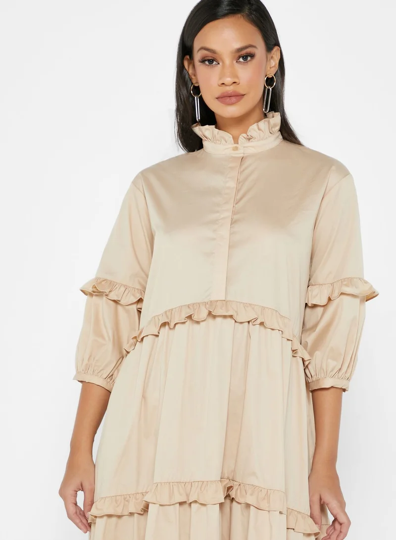 GLAMOROUS Puff Sleeve Dress