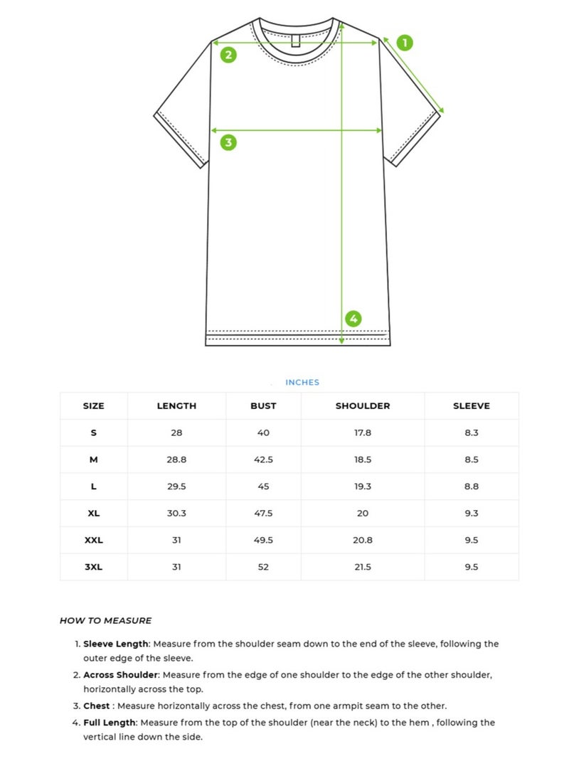 THE BEAR HOUSE Men’s Cotton T-Shirt – Soft, Breathable & Comfortable, Perfect for Casual Wear, Ideal for Everyday & Summer Wear - Image 3