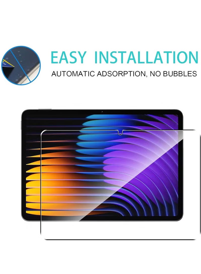 REWO Xiaomi Pad 7 Screen Protector 2-Pack,HD Clarity Tempered Glass Screen Protector Film Scratch Resistant Bubble Free, High Transparency, Delicate Touch Screen Protector For Xiaomi Pad 7 - Image 4