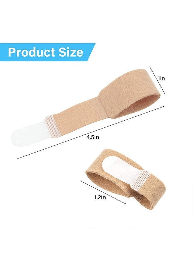10Pcs Finger Splints, Medically Approved Finger Tape Finger Buddy Wraps for Mallet Fingers Curled Finger Broken Finger,Finger Brace Straps for Osteoarthritis Finger Joint - Image 3