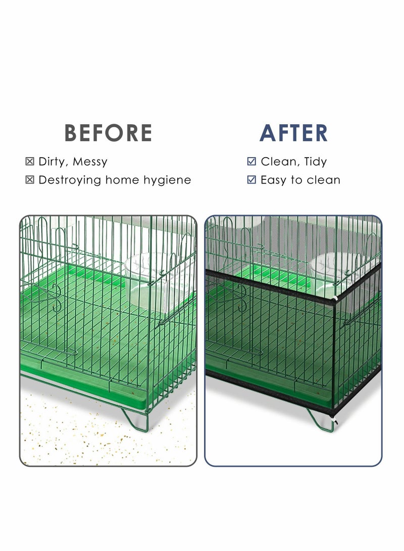 Generic Breathable Nylon Mesh Bird Cage Cover for All Sizes - Protect Your Pets with Style  - Image 2
