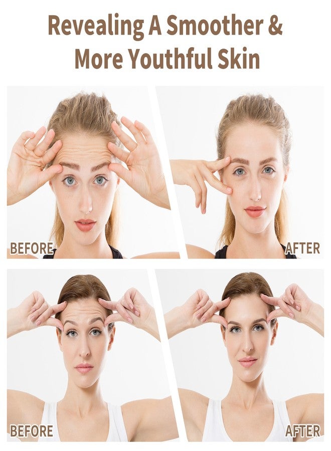 HUGROSE Forehead Wrinkle Patches Overnight, 144 Count Anti Wrinkle Patches for Smooth & Soften Horizontal & Eleven Lines, Natural Facial Patches, Safe & Effective, with Thick Kraft Paper and Self-Sealing Bag - Image 3