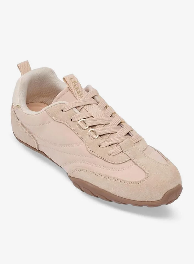 سيليست Women Panelled Lace-Up Ankle Sneakers