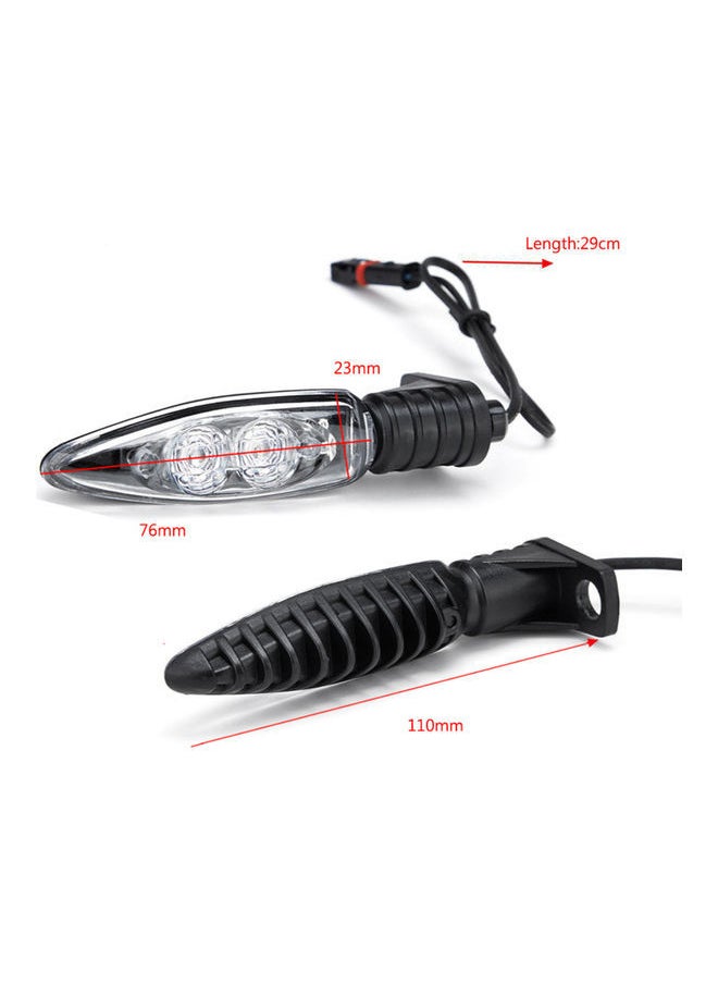 NIBEMINENT - Motorcycle LED Turn Signals Indicators Light - Image 1