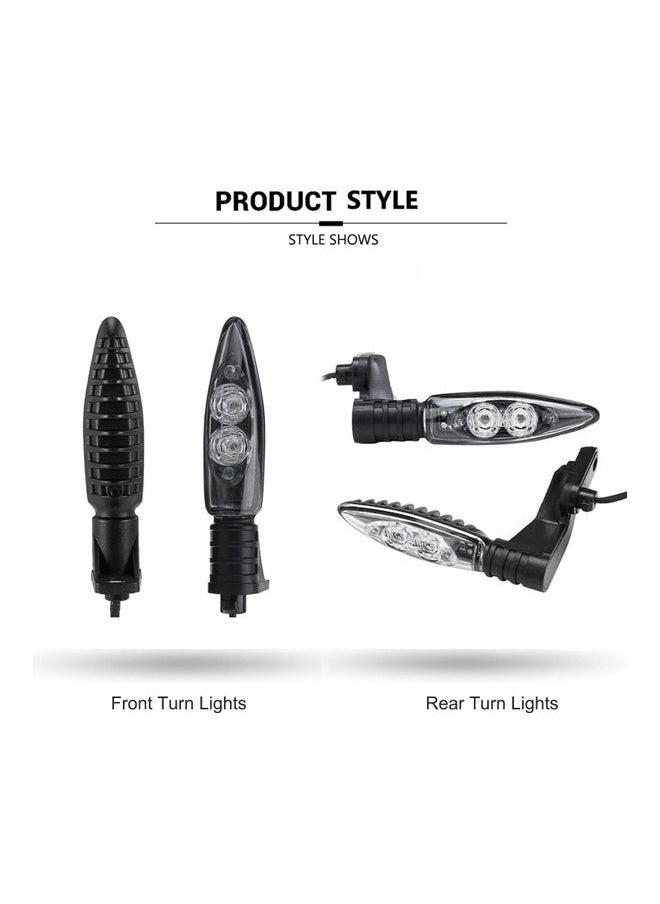 NIBEMINENT - Motorcycle LED Turn Signals Indicators Light - Image 1