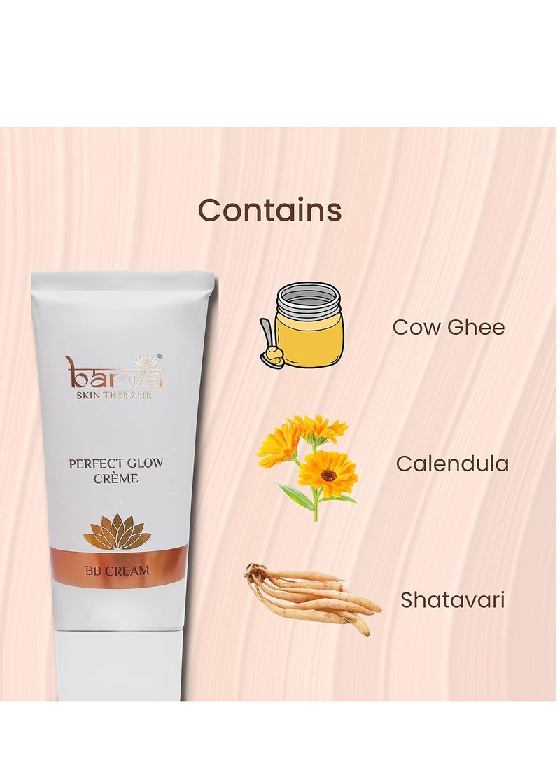 Barva Perfect Glow Creme Long Lasting 10ml Lightweight BB Cream And Foundation Combo Pack OF 2 - Image 2