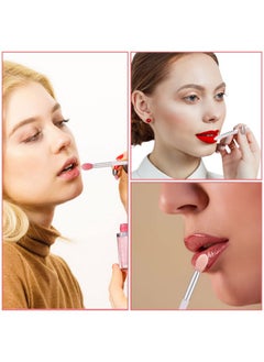 Eaasty 30 Pcs Silicone Lip Brush With Cover Lipstick Applicator Brushes Silicone Lipstick Brush Reusable Lip Applicator Silicone Makeup Applicator Lip Makeup Brush For Applying Cream Or Eyeshadow3 Colors  - Image 5
