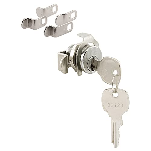 Prime-Line MP4573 Mailbox Lock – Replacement, Multipurpose Mailbox Lock for Several Brands – NA-14 Keyway, Opens Counter-Clockwise with 90º Rotation, Nickel Finish (1 Set) - Image 5