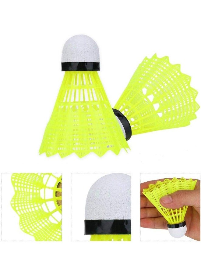 Generic Badminton ball for badminton court, plastic, pack of 6 pieces  - Image 3
