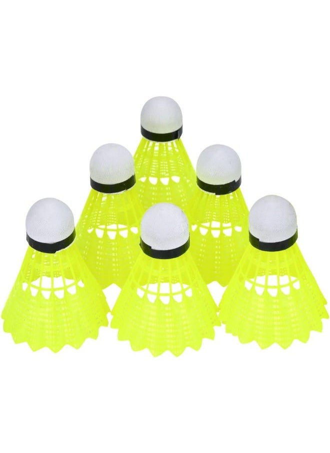 Generic Badminton ball for badminton court, plastic, pack of 6 pieces  - Image 5