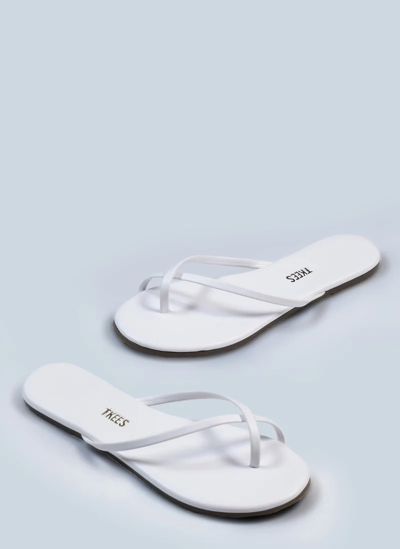 تيكيس White Women's Slippers TK-3002