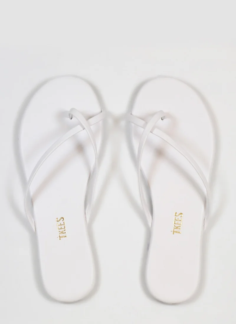 Tkees White Women's Slippers TK-3002