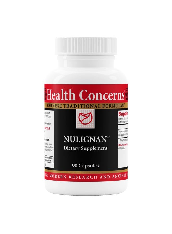 Health Concerns NuLignan - Heart Health Support & Menopause Relief Supplement - 90 Capsules - Image 1