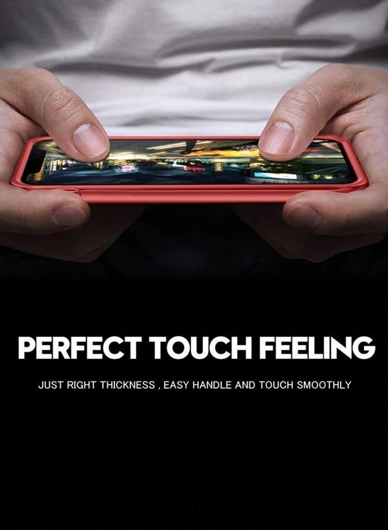 ACLIX iPhone 17 Pro Max Silicone Case 2025 Soft Slim Shockproof  Vibrant Red - Image 2