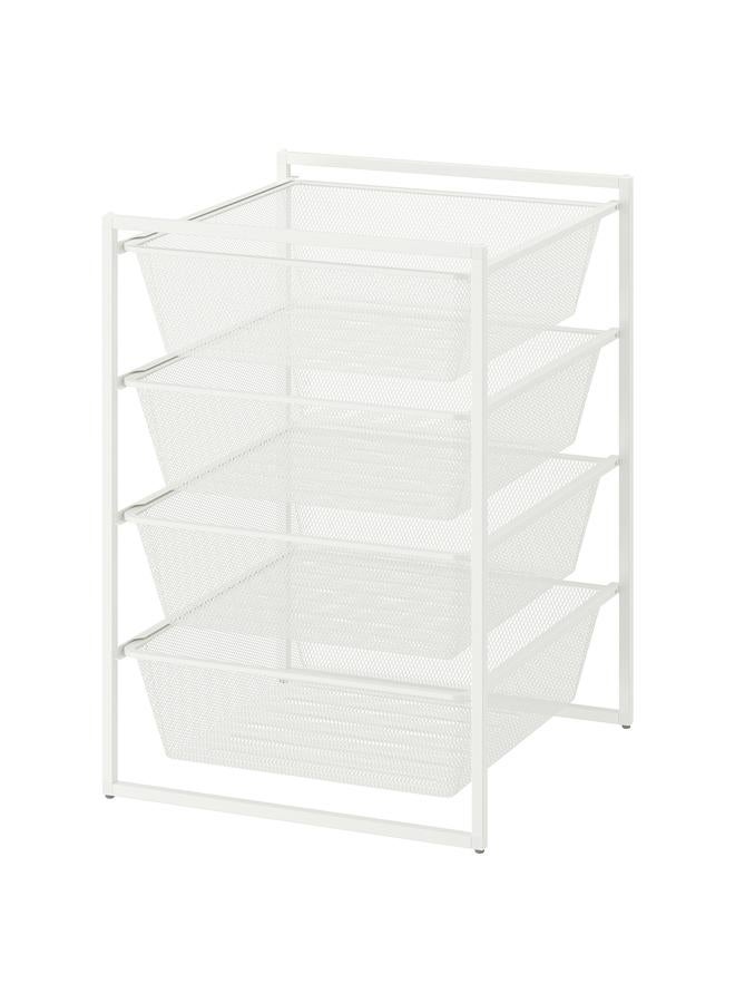 Zaboon Storage Combination, White, 50X51X70 Cm - Image 1