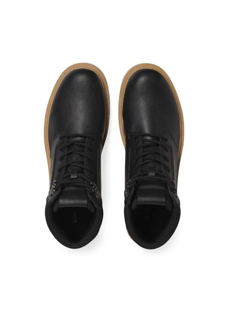 جاك اند جونز Wohio Pu Lace Up Boots