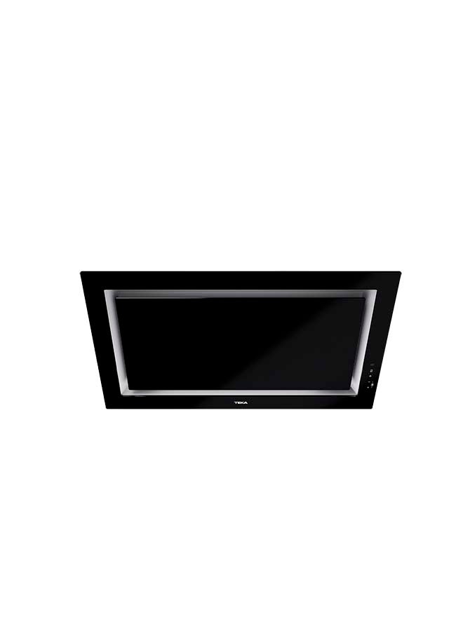 TEKA Dlv 98660 Tos Vertical Decorative Hood With Fresh Air Function In 90Cm Built-In 265 W 112930029 Black Glass - Image 2