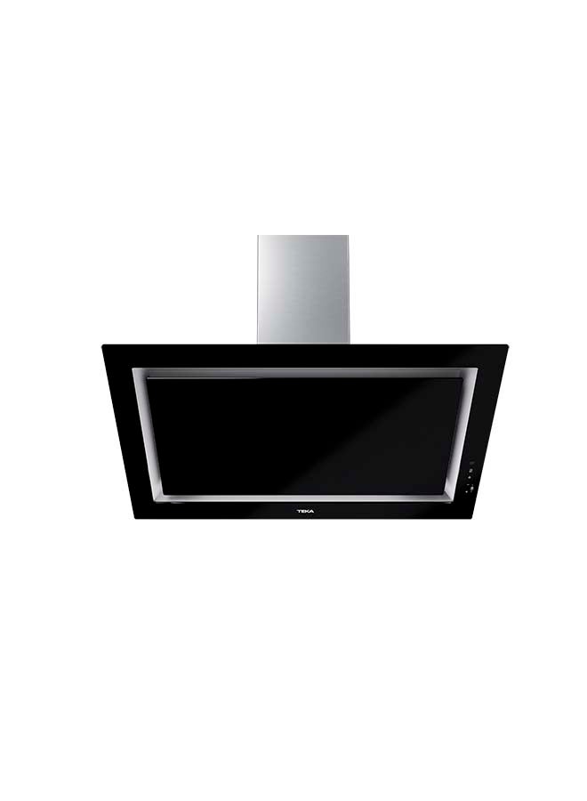 TEKA Dlv 98660 Tos Vertical Decorative Hood With Fresh Air Function In 90Cm Built-In 265 W 112930029 Black Glass - Image 1
