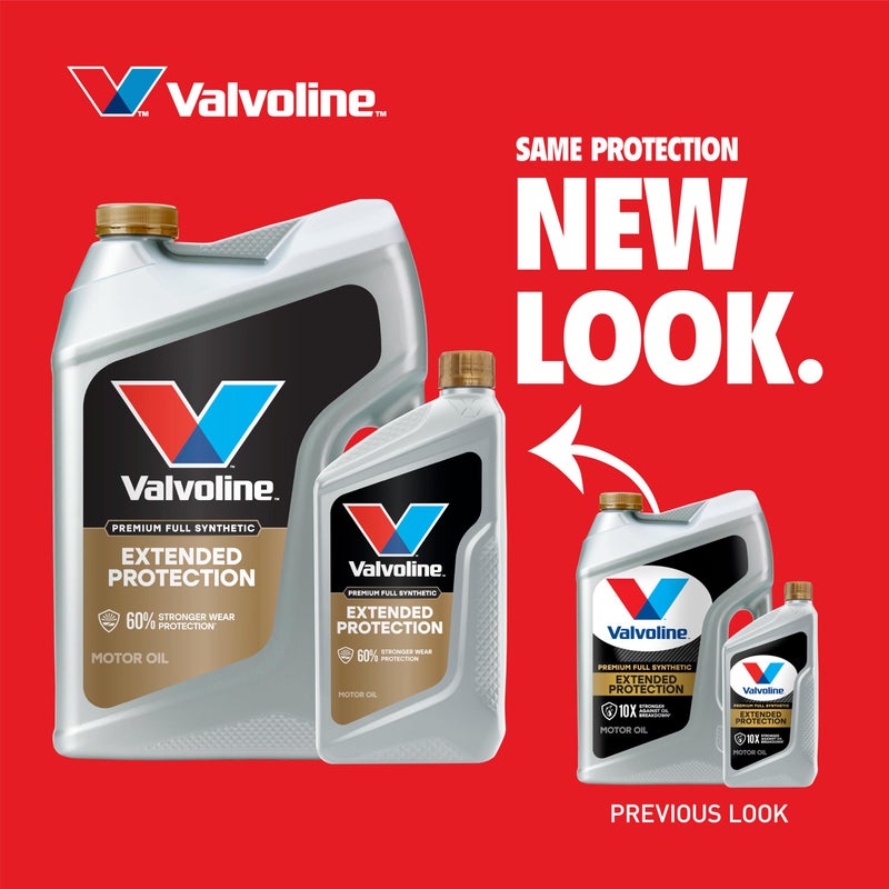 Valvoline Extended Protection Full Synthetic Motor Oil SAE 0W-20 5 QT - Image 3