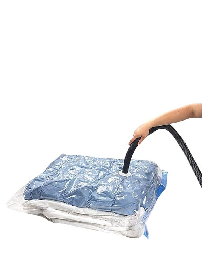 Bags for storing clothes and blankets, large size 110 x 80 cm, air suction ( one piece ) - Image 2