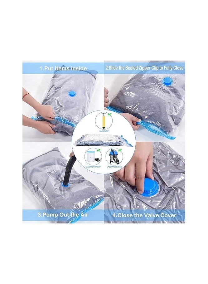 Bags for storing clothes and blankets, large size 110 x 80 cm, air suction ( one piece ) - Image 5