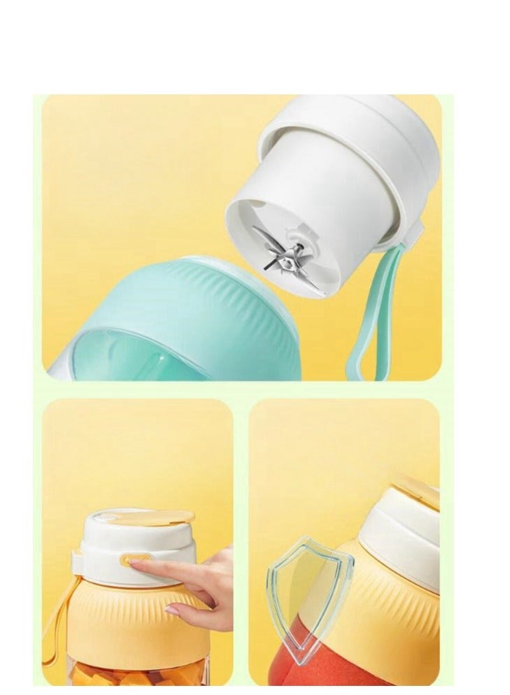 JIMI 800ML Juicer Multi functional Electric Juice Cup Large Capacity Portable Blender Juice Cup Creative Gift  - Image 3