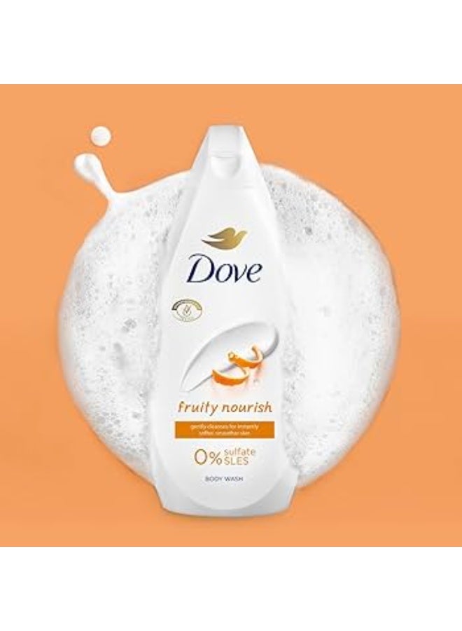 Dove Fruity Nourish Shower Gel 720ml - Image 4