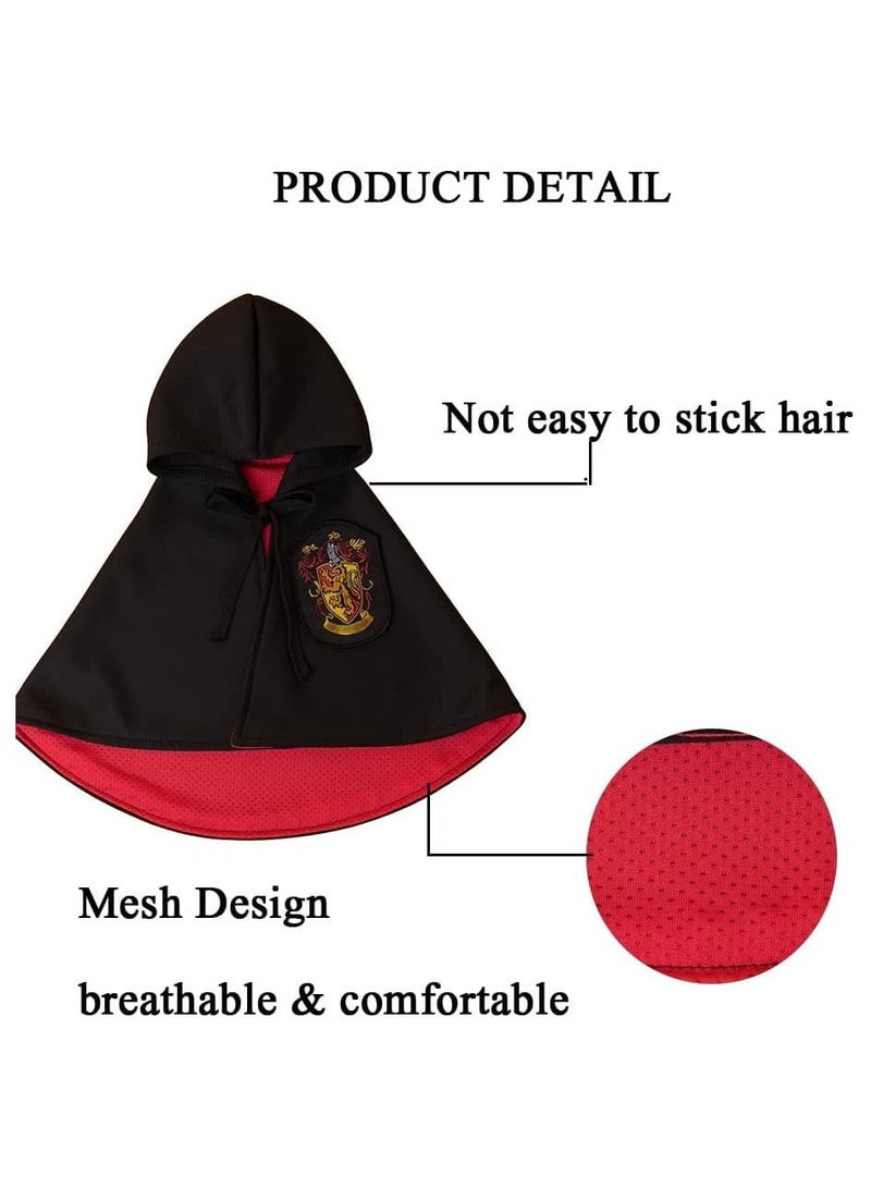 KASTWAVE Pet Costume Harry Potter Witchcraft Style Dog Cat Costumes Cape Cosplay Costume Set Wizard Pet Clothes Cute Apparel with Glasses Large Size - Image 5