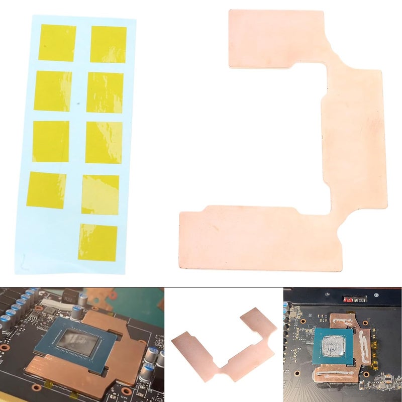 GPU VRAM Heatsink Copper Graphics Card Heatsink Cooler Thermal Replace Pad 3060ti 3070ti Memory Gpu Heat Sink - Image 2